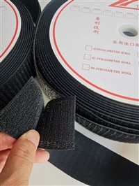 耐高温400度防火阻燃不锈钢钩芳纶毛搭扣魔术贴粘扣带用于航空舱内