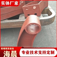 桥梁防撞护栏架 铸铁铸钢焊接护栏支架 护栏支架 海晨