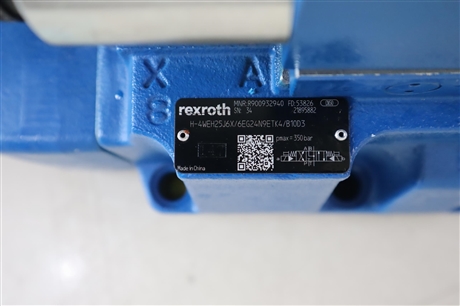 H-4WEH25J62/6EG24N9ETK4/B10D3 R900932940 力士乐REXROTH电液阀