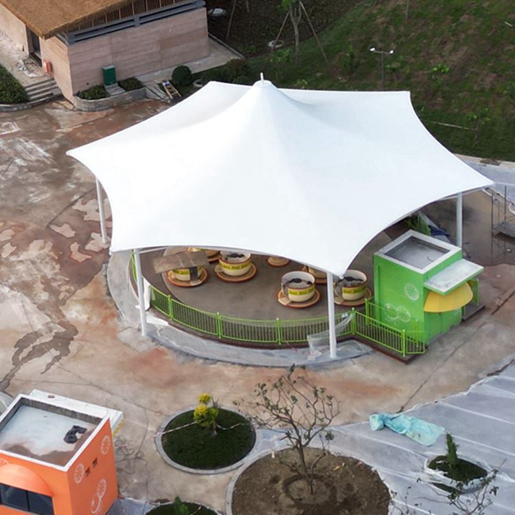 厚朴膜结构 承接 游乐场表演台膜结构 结构安全 性能好 承载力好 结构稳固