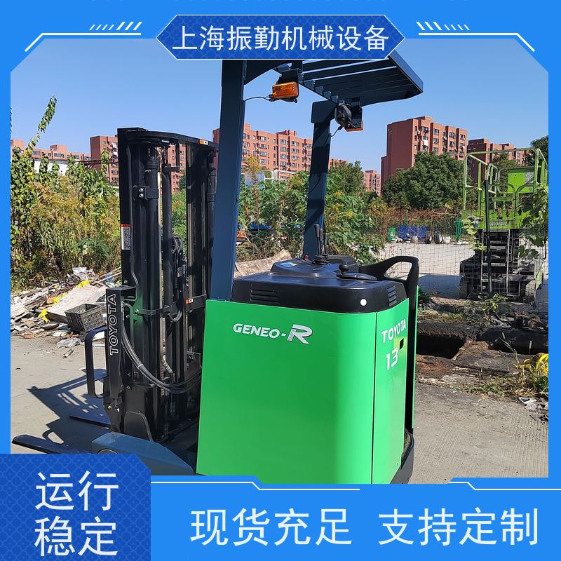振勤机械 日本原装进口电动叉车 座驾式加固加厚门架 可用于厂库货架