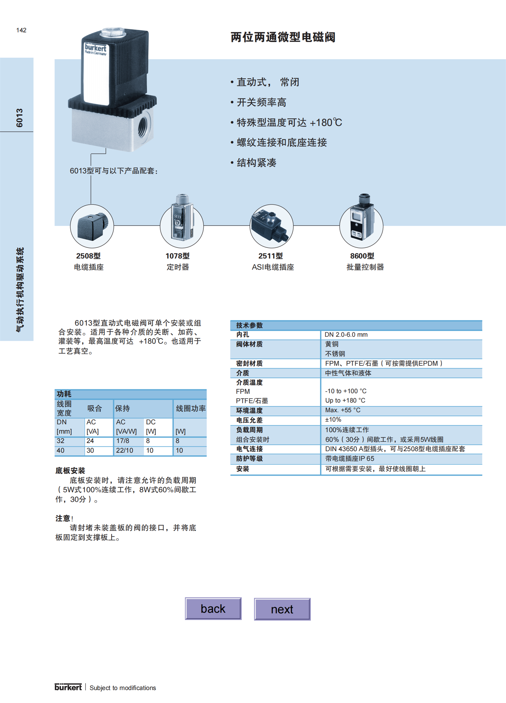 SE58电磁感应流量传感器BURKERT变送器00134459