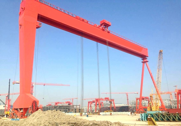 造船门式起重机 的双小车不同步 会有怎样后果