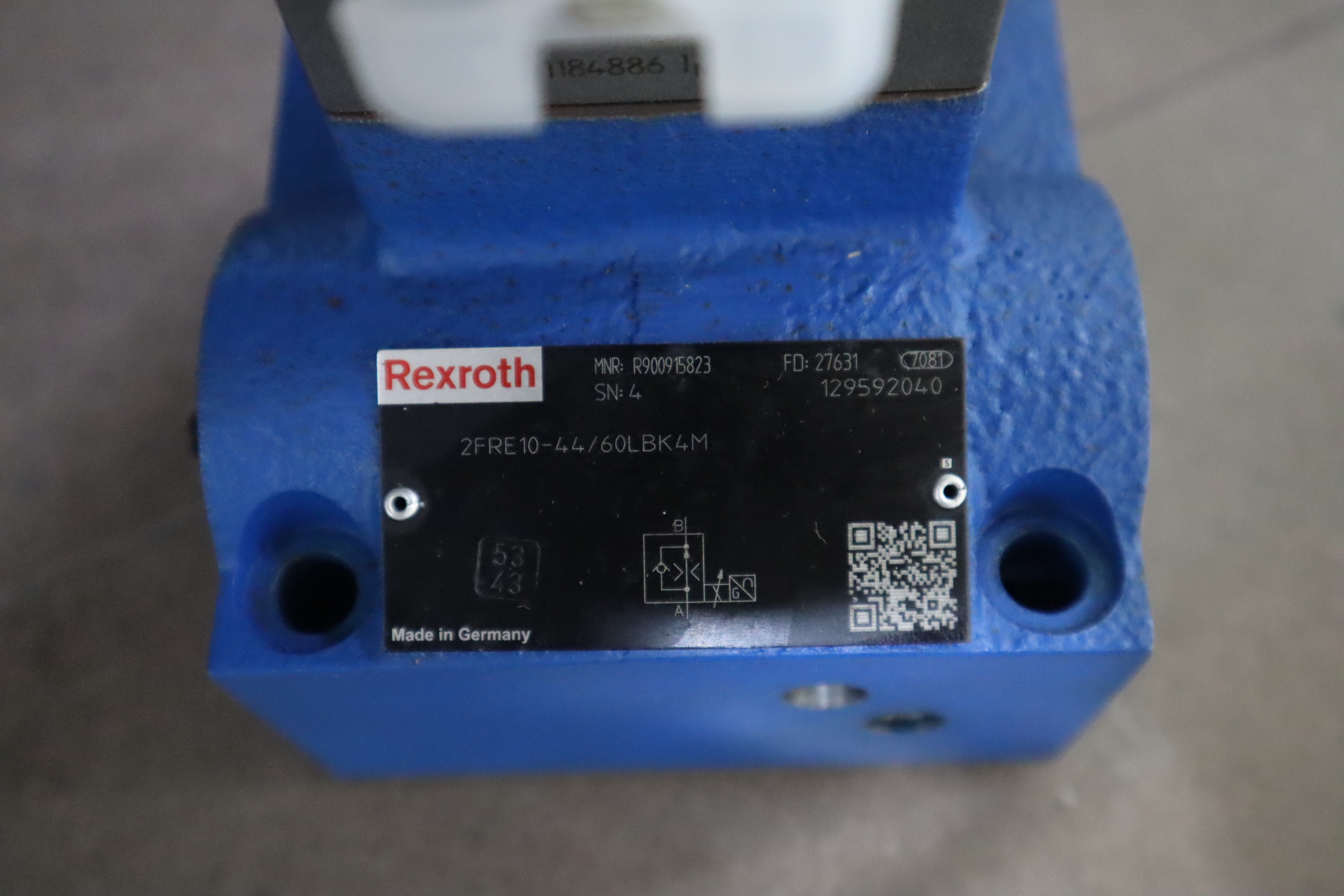 2FRE10-4X/60LBK4M R900915823 德国力士乐REXROTH比例流量阀