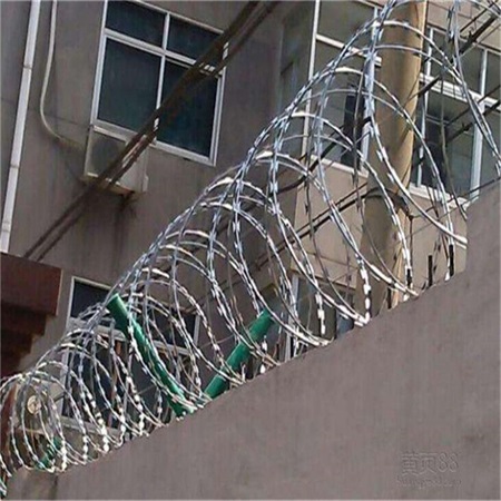 镀锌防攀爬滚刀刺120g刀片刺网高锌刺丝滚笼材质