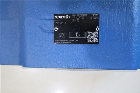 Z2S16-1-51/ Z2S16-1-50/ Z2S16-1-5X/ R900328797 力士乐REXROTH