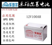 乐珀尔蓄电池6-GFM-100 12V100AH应急UPS电源配套电池