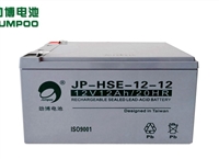 劲博 JP-HSE-12-12 12V12Ah/20HR 免维护蓄电池消防主机电池