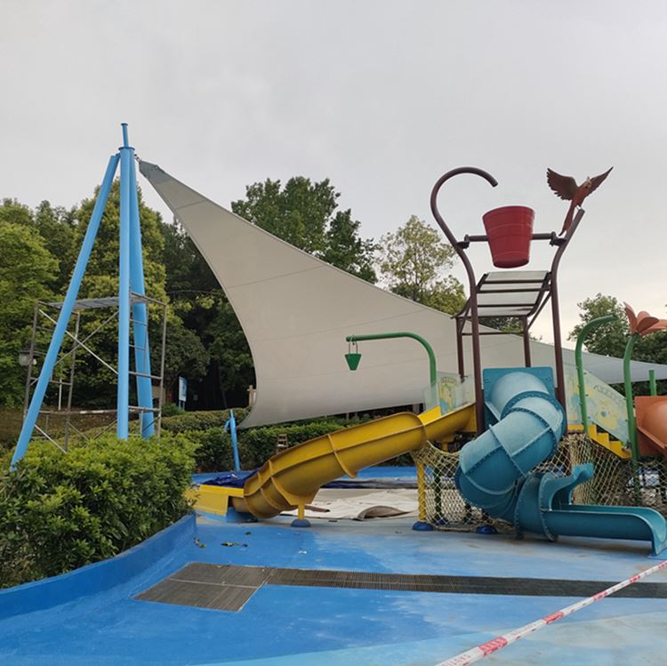 厚朴膜结构 游乐场膜结构 简洁大方  隔热保温性能好