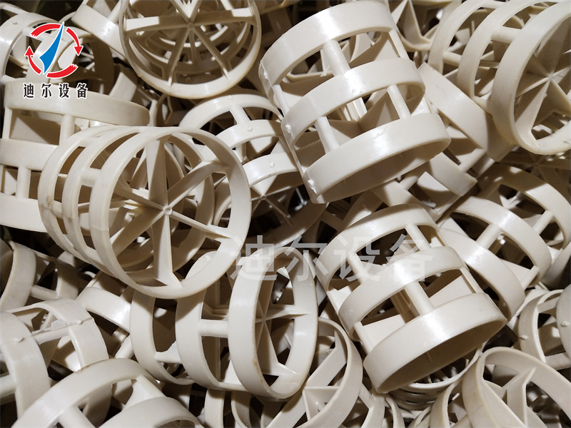 山东某化工集团定制50型号PPS鲍尔环填料共计180立方用于国家项目