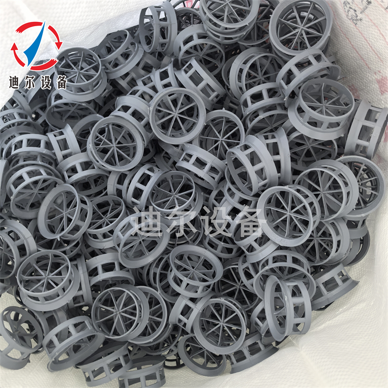 山东氯碱项目 76mm50mm38mm  CPVC矩鞍环填料