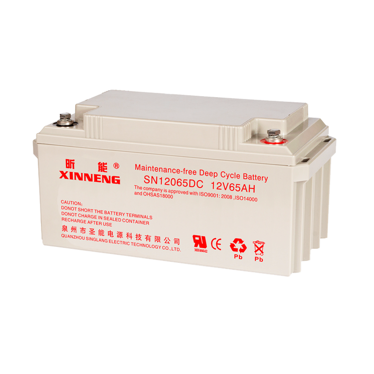 泉州昕能蓄电池SN12055 12V55AH铅酸免维护蓄电池 风电变桨配套