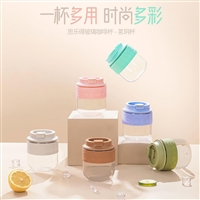 礼品高硼硅玻璃杯  玻璃杯茶杯品牌定制厂家 上海思乐得