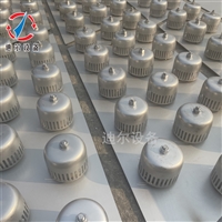 金属泡罩厂家 不锈钢圆泡帽安装在升气管上方具有弹性较大优点