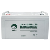 劲博蓄电池JP-6-GFM-120 免维护阀控式12V120AH机房储能用
