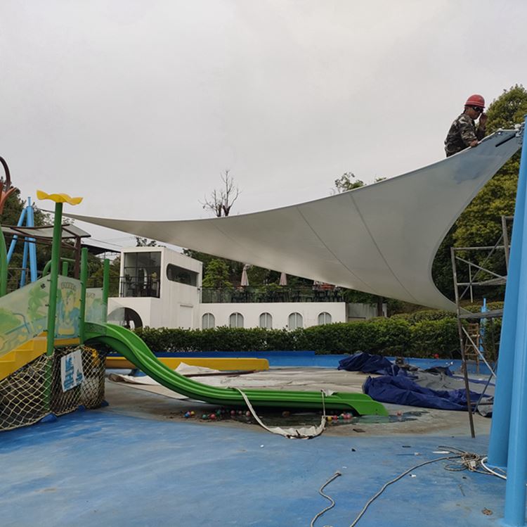 厚朴膜结构 出售 中学生游乐场膜结构 工程承包 承载力好 结构稳固