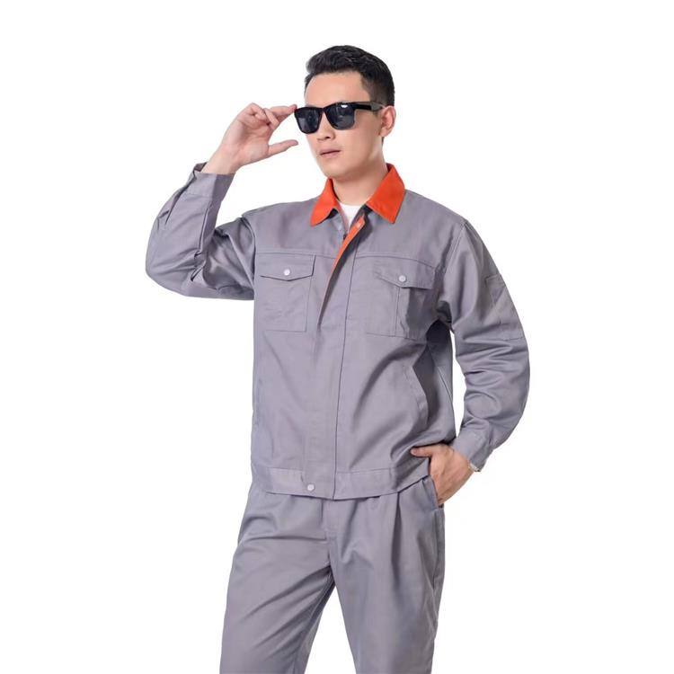 车间工作服定做 雅而美 展现职业特点 色彩协调