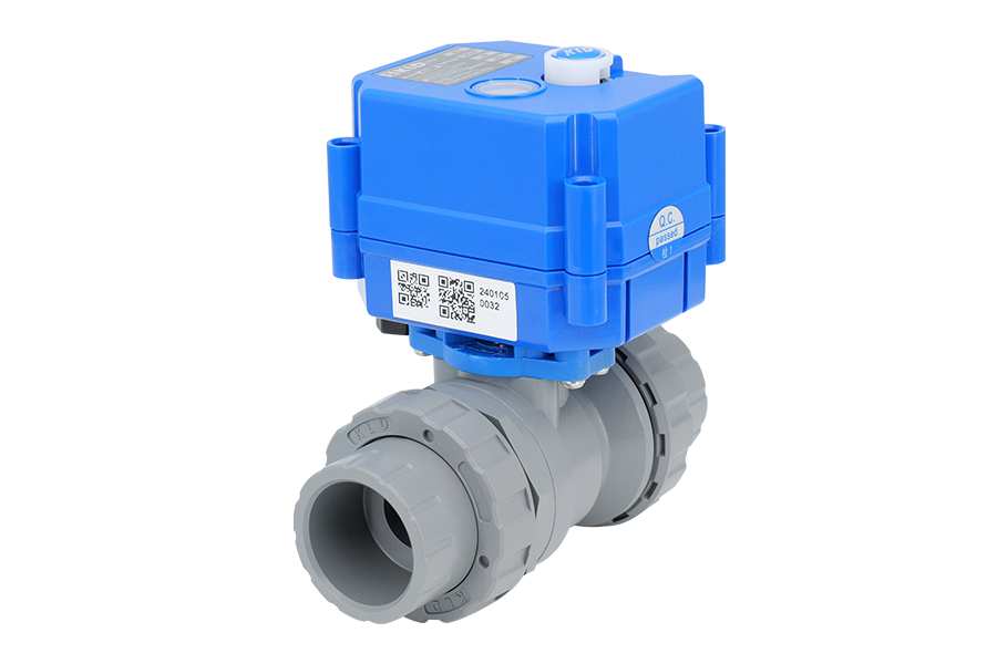 20S塑料双由令球阀