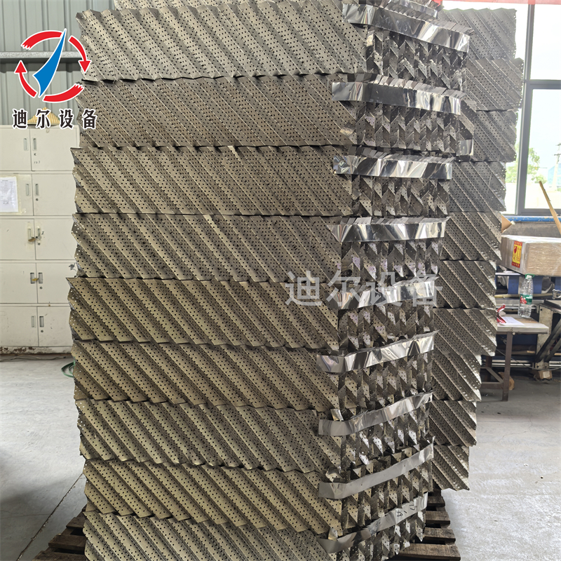 孔板波纹填料 阻力小，气液分布均匀