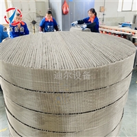 BX500型丝网波纹填料厂家 广西波纹孔板填料