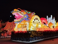 彩灯彩车花灯花车制作