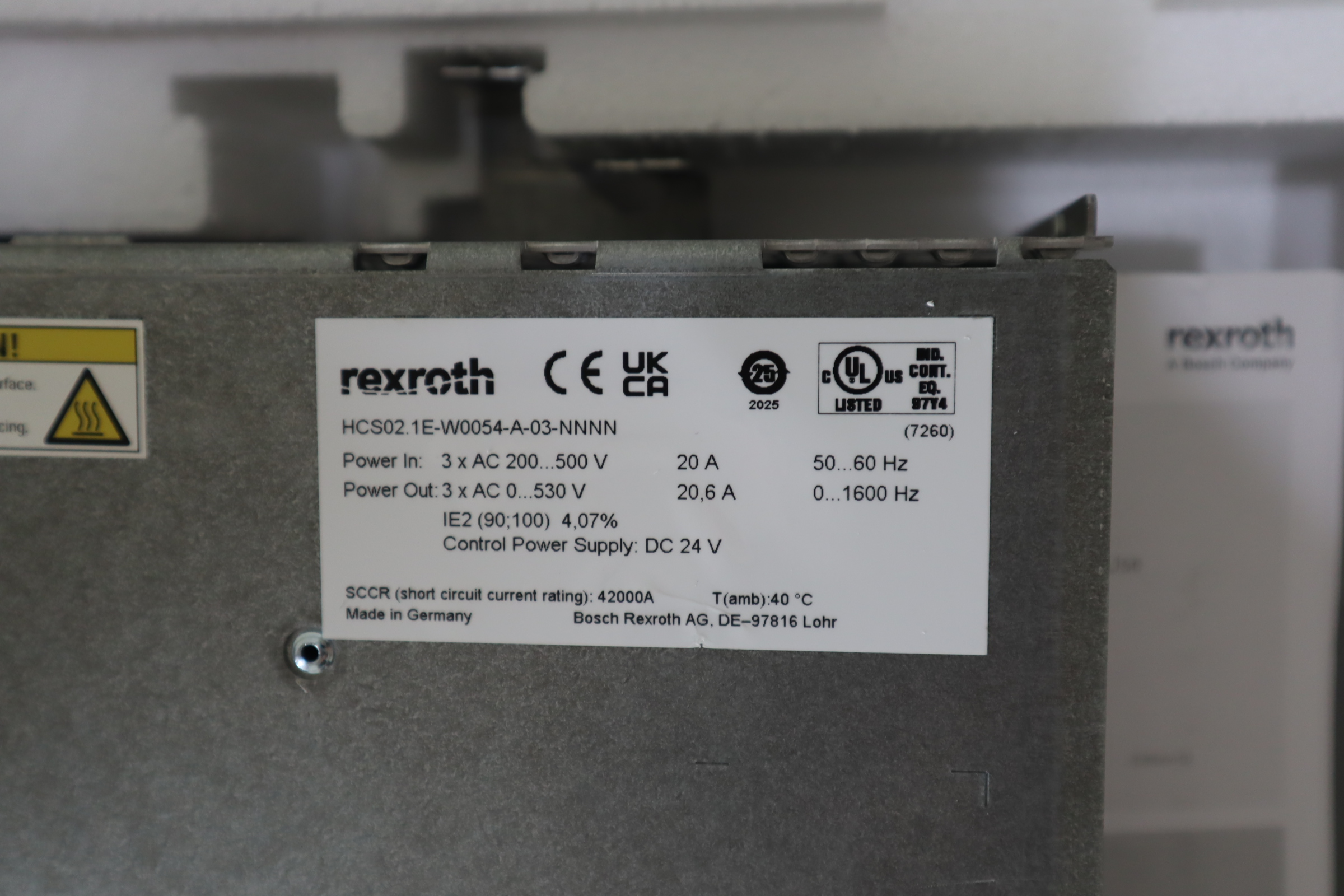 R911298373 HCS02.1E-W0054-A-03-NNNN 德国力士乐REXROTH驱动器