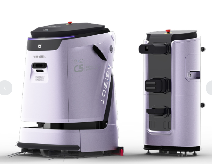 清洁机器人扫地洗地尘推清洁