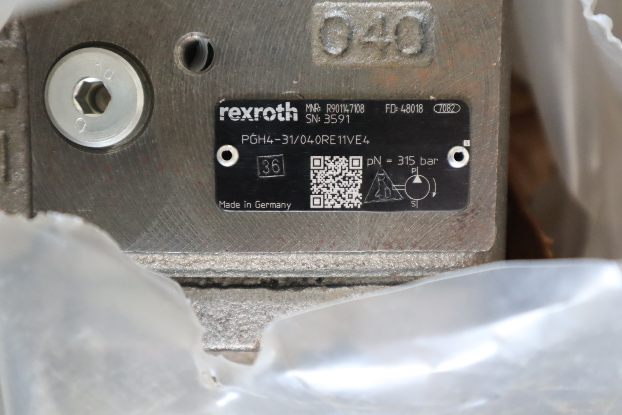PGH4-31/040RE11VE4 R901147108 德国力士乐REXROTH齿轮泵