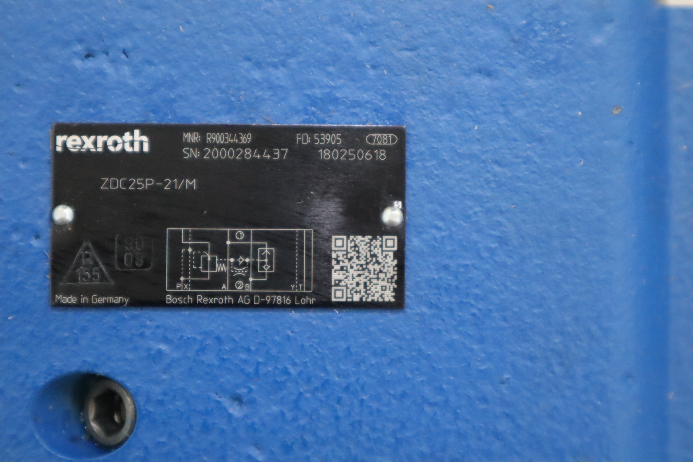 ZDC25P-21/M ZDC25P-20/M R900344369 力士乐REXROTH补偿器