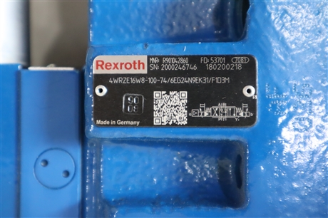 4WRZE16W8-100-7X/6EG24N9EK31/F1D3M R901042860 力士乐REXROTH阀
