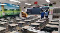 学校教室照明检测 中正