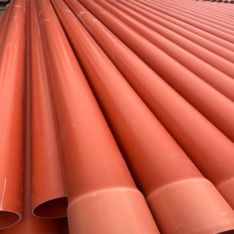 市政工程pvc全新料 顶管拖拉高压管 耐热绝缘性强 CPVC电力管