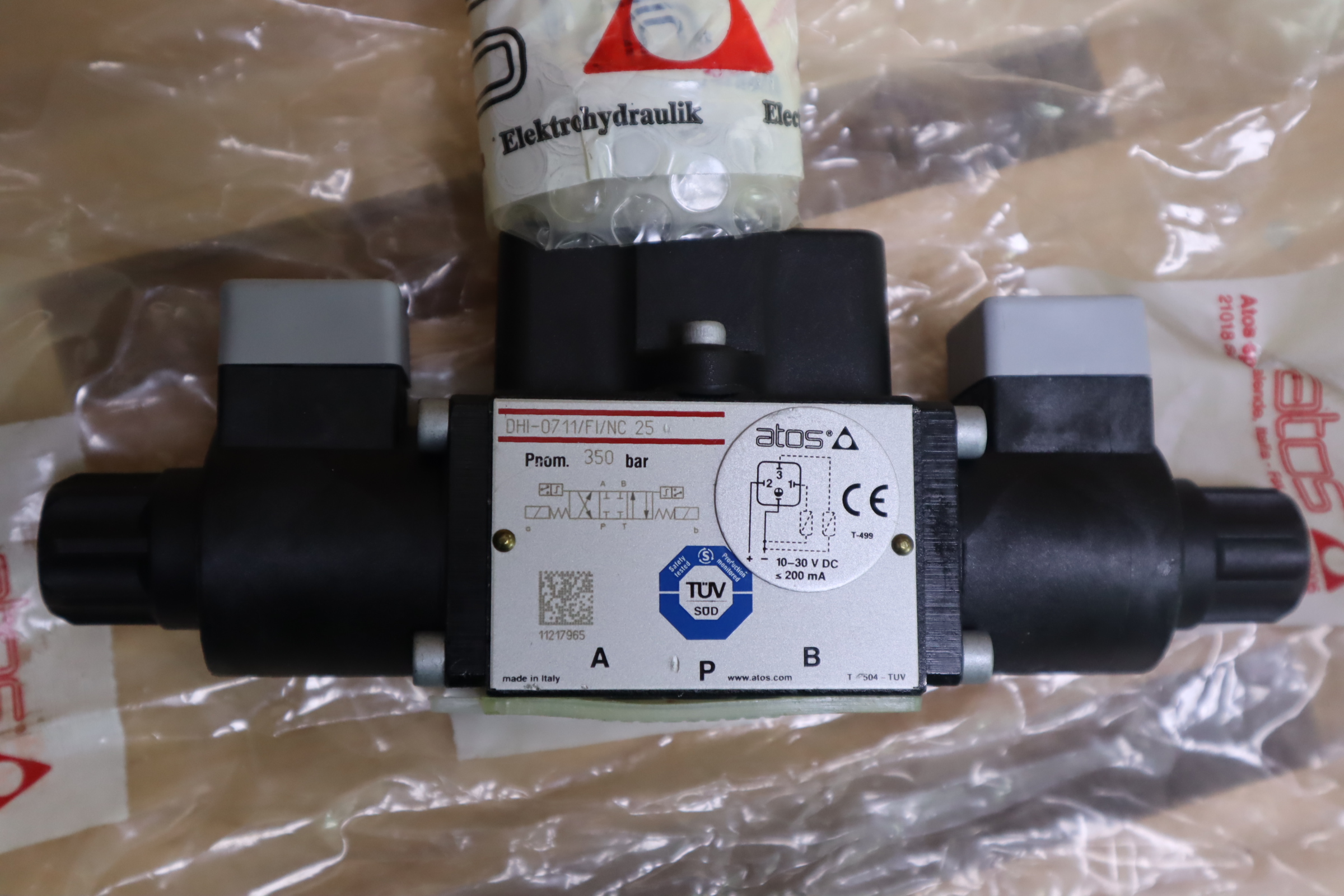 DHI-0711/FI/NC 25 意大利阿托斯ATOS防爆电磁阀 6通经意大利产