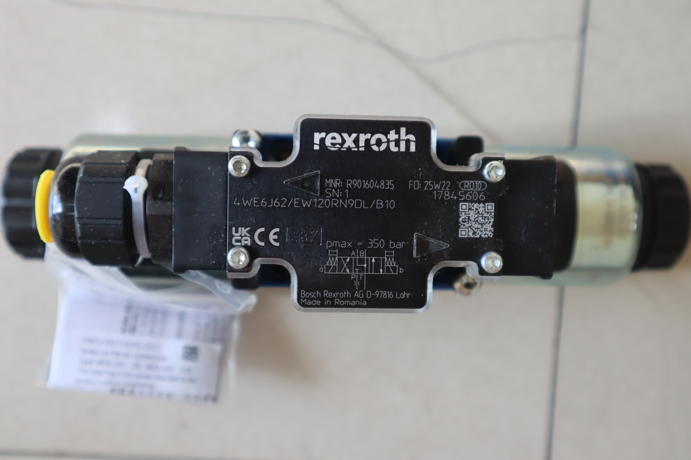 4WE6J62/EW120RN9DL/B10 R901604835 德国力士乐REXROTH电磁阀