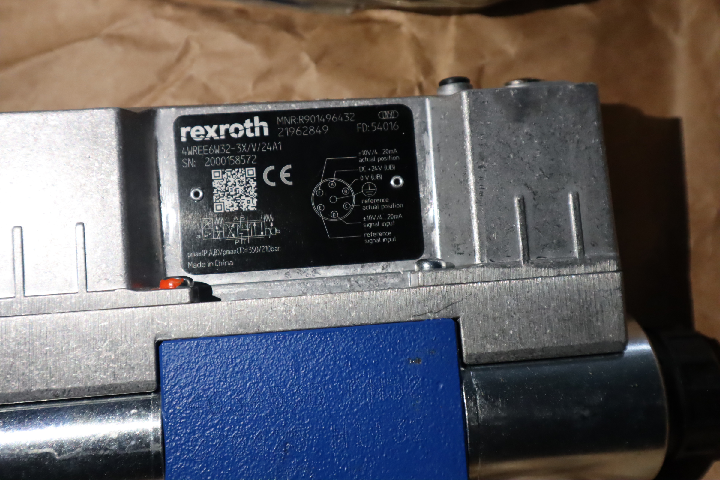 4WREE6W32-3X/V/24A1 R901496432 力士乐REXROTH阀