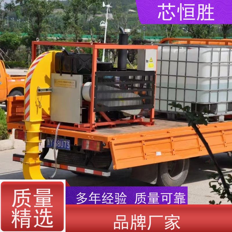 程力专用汽车 风管灵活转动 裂缝灌缝前清扫 广场 道路吹雪机