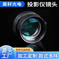  投影仪镜头 高清镜头透光性强高精度镜头 半透镜片家用投影仪镜头