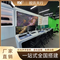 视讯天行 真三维虚拟演播室 远程会议互动系统 远程教育会议采访