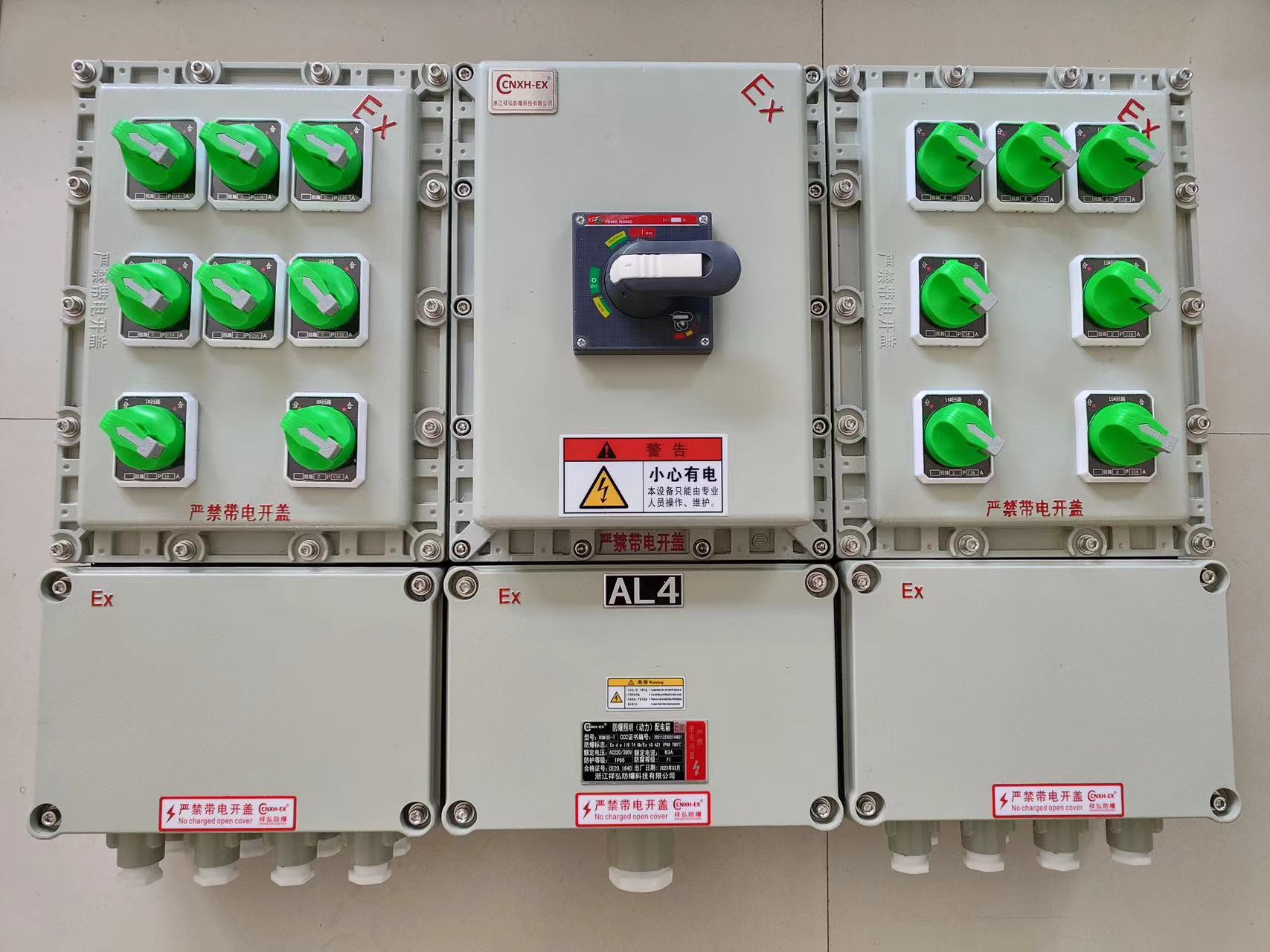  LED防眩泛光灯 户外防腐隔爆控制开关箱柜 坚固耐用 不变形