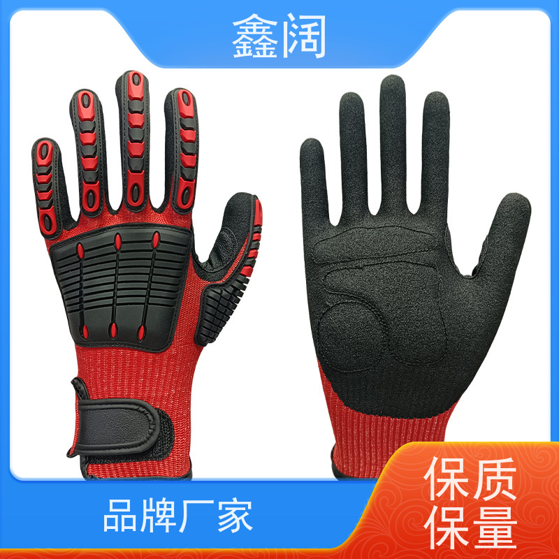 保护双手就选它 鑫阔抗冲击手套 防冲击手套（抗震防护手套） TPR关节护甲+透气内衬 搬运/机械操作专用 抗冲击手套 防冲击手套防撞耐磨