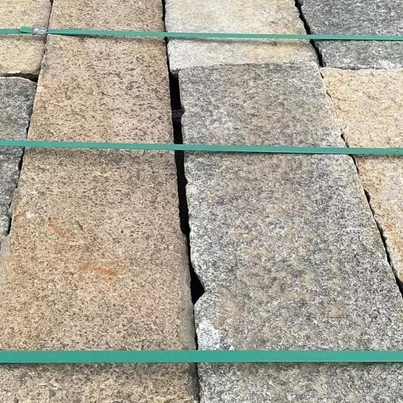 复古风格 仿古地铺老石板 青石板老石条 自然面旧石板厂家