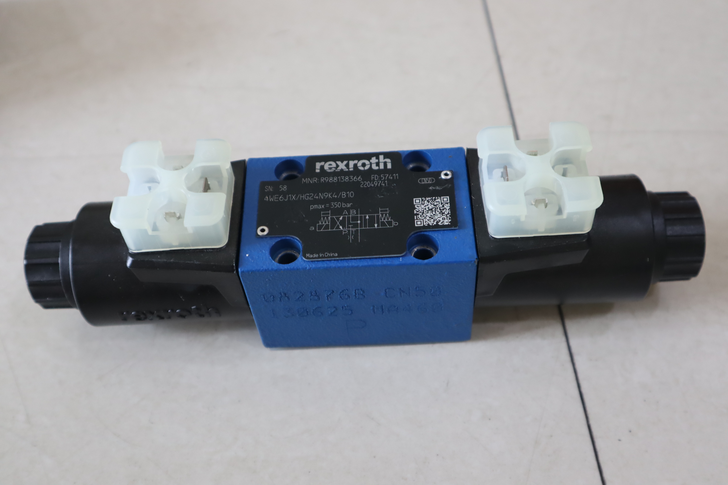 4WE6J1X/HG24N9K4/B10 R988138366 德国力士乐REXROTH电磁阀