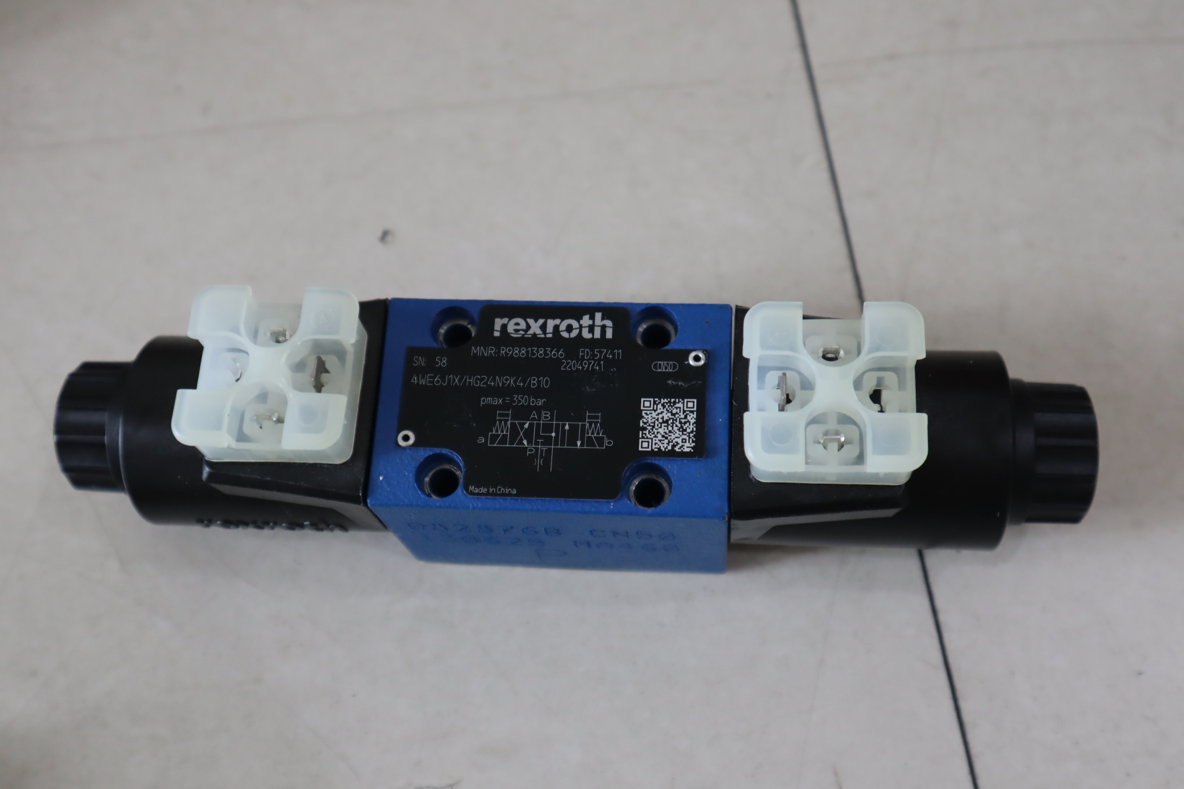 4WE6J1X/HG24N9K4/B10 R988138366 德国力士乐REXROTH电磁阀