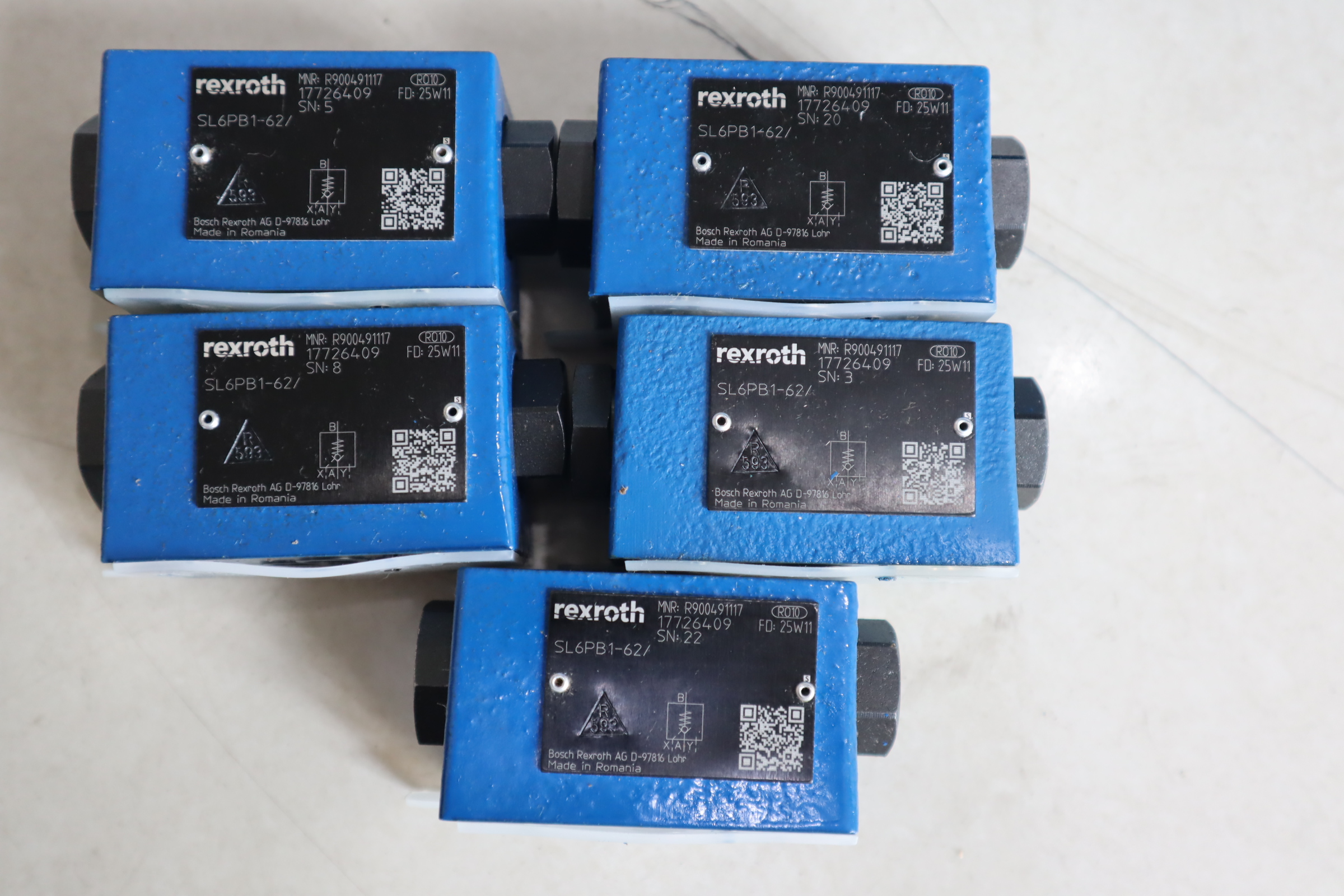 SL6PB1-62/ SL6PB1-6X/ R900491117 德国力士乐REXROTH单向阀