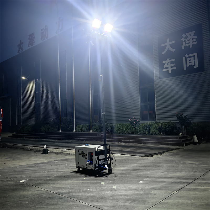 7kw进口发照明发电机