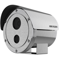 海康威视400万不锈钢双补光变焦防爆摄像头