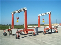 甘肃兰州 怎样确保 50吨轮胎龙门吊 在作业中的抗倾覆能力