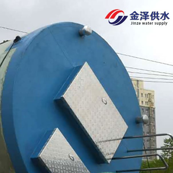 玻璃钢筒体 施工便捷 灌云县 农业灌溉 箱泵一体化泵站