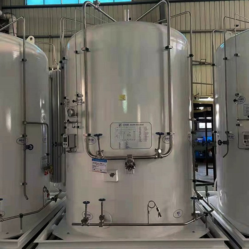 多层真空绝热容器 特易冷 5立方储罐 不锈钢运输型液氮罐 华能低温