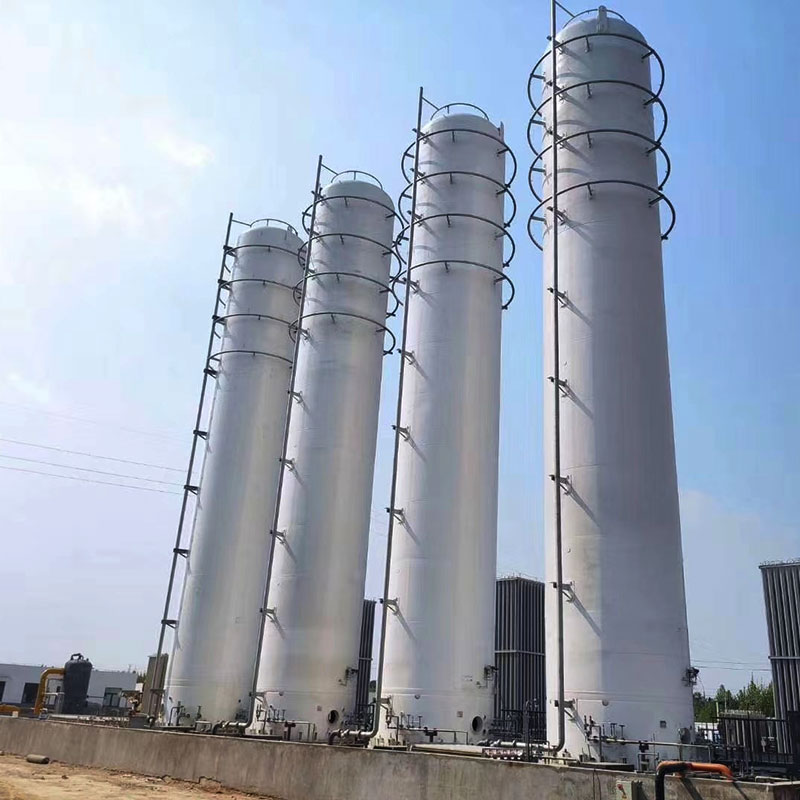 双层真空粉末绝热容器-立式低温液体贮槽 CFL-10/0.8,1.6 华能